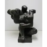 M. Hudecesk, Untitled, Bronze Abstract Sculpture