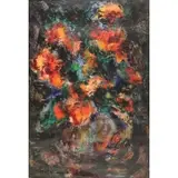 Janet Cohen, Still Life, Oil on board