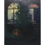Aaron Berkman, The Party, Oil on Canvas
