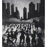 Bill Jacklin, After The Event 1 ": Signed, titled and dated in pencil. Inscribed "149/200., "After The Event 1 ": Signed, titled and dated in pencil