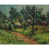 Aaron Berkman, Colchester, Oil on Canvas