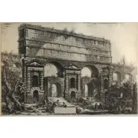 Piranesi, The Porta Maggiore, Etching