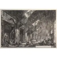 Piranesi, Veduta di un Eliocamino, Etching