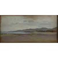 Alfred Parsons, Landscape, Watercolor