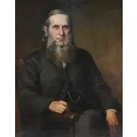 Theodore Clement Steele, Portrait of a Gentleman, Oil on canvas