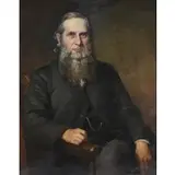 Theodore Clement Steele, Portrait of a Gentleman, Oil on canvas