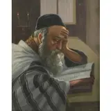 Konstantin Szewczenko, Rabbi, Oil on canvas