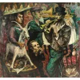 Wolfe, Carnival Scene, Oil on canvas