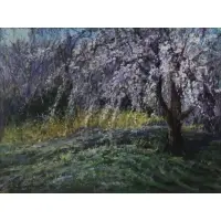 Herman Margulies, Spring Impressions #12, 1986, Pastel