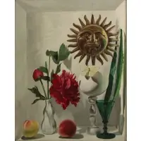 Martin Battersby, Still Life, Oil on canvas