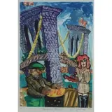 Red Grooms, Brooklyn Bridge