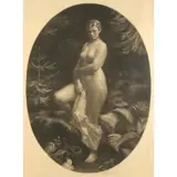 Max Švabinský, In the Forest, Mezzotint