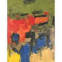 Edward Dugmore, Untitled 15-P, 1959, Oil on canvas