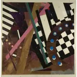 Robert Reed, San Roman: Black Nine, Mixed media collage