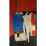 Peter Kinley, Abstract Composition, Oil on canvas