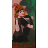 Valeriy Belenikin, Lady, Oil on canvas