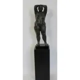 Immi C. Storrs, Untitled, Nude Sculpture An extremely well modeled and large sculpture of a female nude