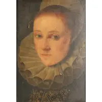 Adriaen Thomasz. Key, Portrait of a Lady, Oil on panel