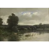 Charles-François Daubigny, Au bord de la riviere