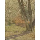 Howard Hartshorne, Landscape, Oil on canvas