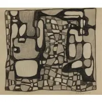 Ibram Lassaw, Untitled, Graphite on paper