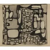 Ibram Lassaw, Untitled, Graphite on paper