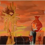 Esteban Cabeza de Baca, Who's Allowed In, 2019, Oil on Linen