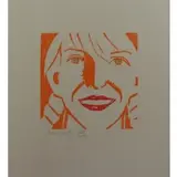 Jessica by Alex Katz, 1994, Woodcut in colors on Hosho paper, sold Nov 2021