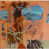 Esteban Cabeza de Baca, Sierra Blanco, 2019, Oil on linen