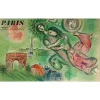 Paris: L'Opera by Marc Chagall, sold Nov 2021