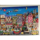 Charles Fazzino, From Fishes to Knishes