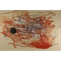 Joan Miro, Serie I: Blue and Red, 1960, Lithograph