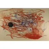 Joan Miro, Serie I: Blue and Red, 1960, Lithograph
