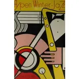 Roy Lichtenstein, Aspen Jazz Festival, 1967, Silkscreen