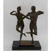 George Gách, Untitled, Bronze Dancers