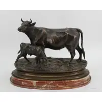 Jules Moigniez, Untitled, A good large bronze with nice original patina, signed on the base