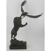 David LeRoy Schaefer, Untitled, A well executed and large bronze signed and numbered on the base