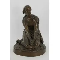 Henri Chapu, With Barbidienne foundry mark