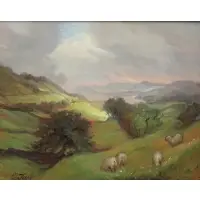 Elizabeth Torak, Grazing Sheep