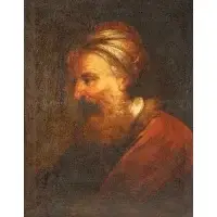 Salomon Koninck, Portrait of an Old Man, Oil on canvas
