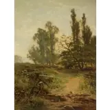 John Horace Hooper, Landscape, Oil on canvas