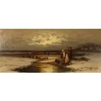 F. Munsterfeld, Eventide, Oil on canvas