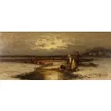F. Munsterfeld, Eventide, Oil on canvas