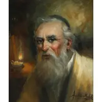 Americo Makk, Enlightened, Oil on canvas