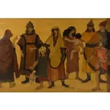 Maria De Matteis, Costume Design, Oil on board