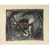 Gregory Amenoff, No Way Out, 1979, Mixed media on paper