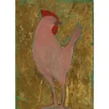 Selina Trieff, Chicken, Oil on paper