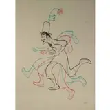 Al Hirschfeld, Marcel Marceau, Lithograph