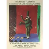 Young Playwright's Festival by David Hockney, 1982, Poster, sold Sep 2021