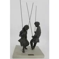 Irwin Hyman, First Love, Bronze Sculpture "First Love"